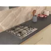 Whirlpool TGML 650 IX Edelstahl Einbau 58 cm Gas 4 Kochzonen