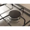 Whirlpool TGML 650 IX Edelstahl Einbau 58 cm Gas 4 Kochzonen