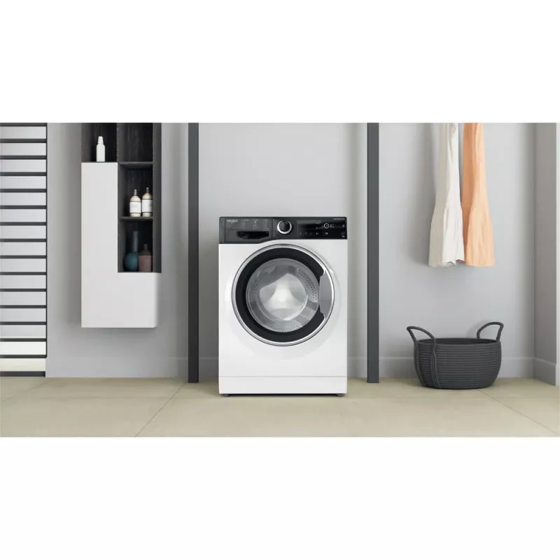Whirlpool WRBSB 6249 S EU Waschmaschine Frontlader 6 kg 1151 U/min Schwarz, Weiß