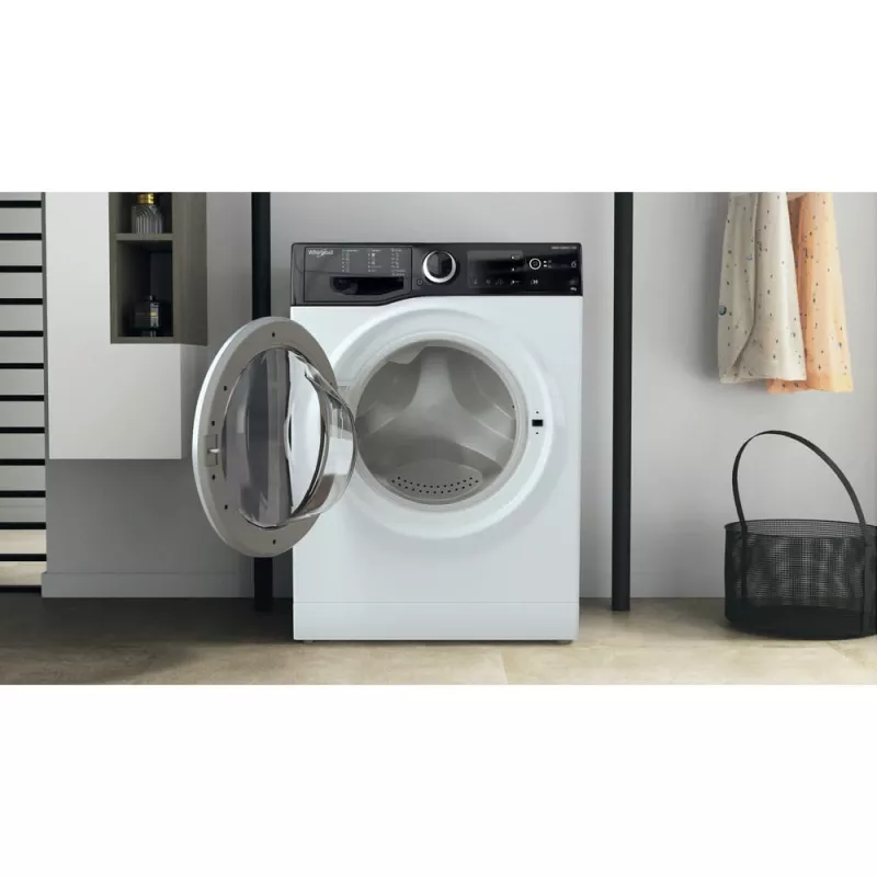 Whirlpool WRBSB 6249 S EU Waschmaschine Frontlader 6 kg 1151 U/min Schwarz, Weiß