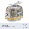 Ariete 0155/0P 6 2 Scheiben 810 W Blau, Gelb