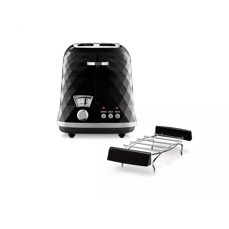 De’Longhi Brilliante 2 Scheiben 900 W Schwarz