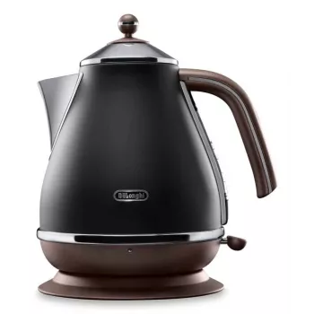 De’Longhi KBOV 2001.BK Wasserkocher 1,7 l 2000 W Schwarz, Braun