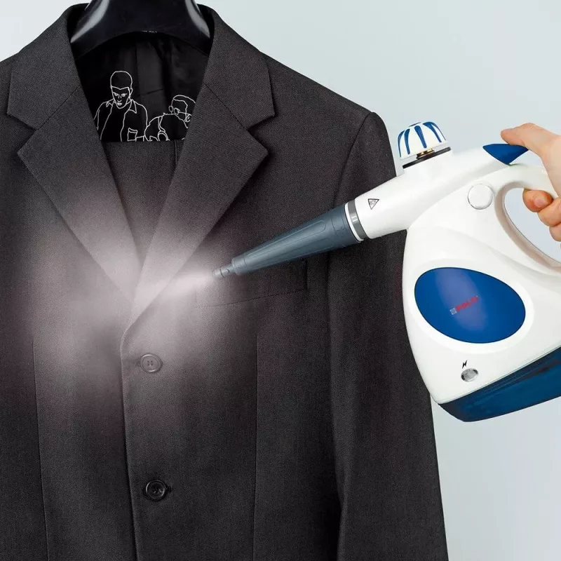 Polti Vaporetto First Tragbarer Dampfreiniger 0,2 L 1000 W Blau, Weiß
