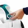 Polti Vaporetto Smart 100_T Zylinder-Dampfreiniger 1500 W Blau, Weiß