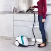 Polti Vaporetto Smart 100_T Zylinder-Dampfreiniger 1500 W Blau, Weiß