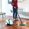 Polti Vaporetto Smart 100_T Zylinder-Dampfreiniger 1500 W Blau, Weiß