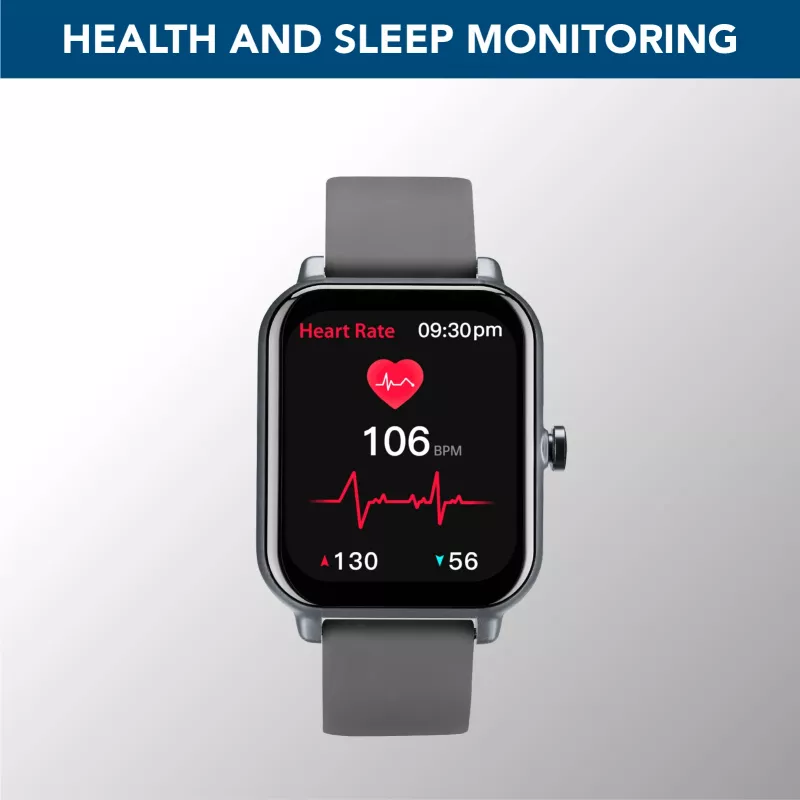Cellularline ION Bluetooth® Smartwatch mit App, LED, 91 g