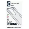 Cellularline Clear Protect – Galaxy S24 Hardcase mit Gummirändern