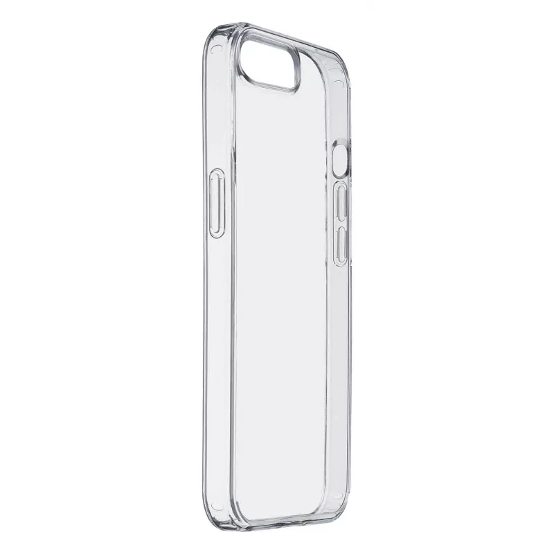 Cellularline Clear Protect - iPhone 16e/17e Hartschale mit Gummirändern