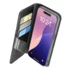 Cellularline Book Agenda - iPhone 16e/17e Lederimitat-Book-Case mit Magnetverschluss