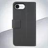 Cellularline Book Agenda - iPhone 16e/17e Lederimitat-Book-Case mit Magnetverschluss