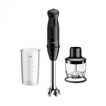 Braun MultiQuick 3 MQ30201M 0,6 l Stabmixer 900 W Schwarz, Satinstahl