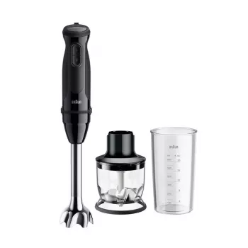 Braun MultiQuick 3 MQ30201M 0,6 l Stabmixer 900 W Schwarz, Satinstahl