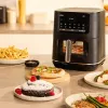 Braun HF 5075 Einzelnes Standgerät 2000 W Heißluftfritteuse Schwarz, Grau