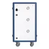 Techly I-CABINET-30DUTY tragbarer Geräte-Management-Wagen/Schrank Weiß, Blau