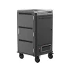Ewent EW1700 tragbarer Geräteverwaltungswagen/-schrank Schwarz, Grau