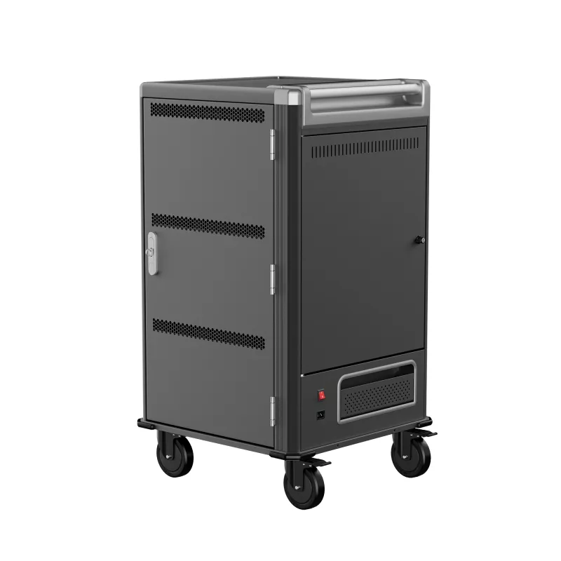Ewent EW1700 tragbarer Geräteverwaltungswagen/-schrank Schwarz, Grau