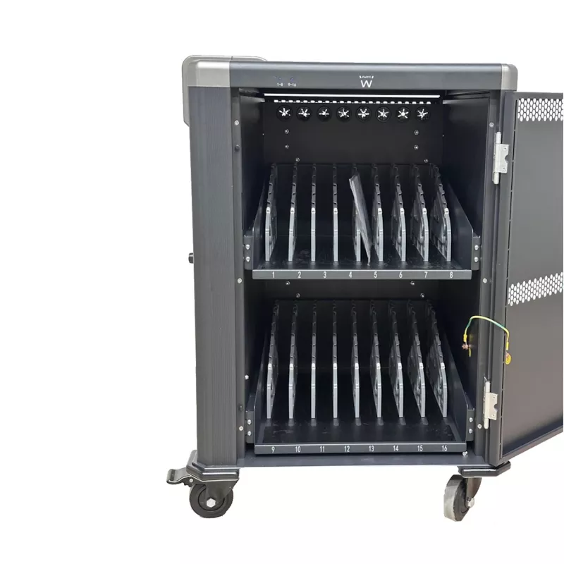 Ewent EW1703 tragbarer Geräteverwaltungswagen/-schrank Schwarz, Grau