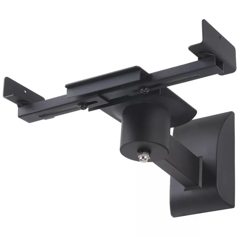 Techly Couple Lautsprecher-Wandhalterungen bis 25 kg Schwarz ICA-SP SS201