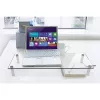 Techly Universal Tabletop Monitor Riser, freistehend, 20 kg, 33 cm (13 Zoll), 81,3 cm (32 Zoll), transparent