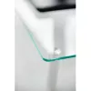 Techly Universal Tabletop Monitor Riser, freistehend, 20 kg, 33 cm (13 Zoll), 81,3 cm (32 Zoll), transparent