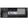 Techly Gehäuse Industrie-Rack 19/Desktop 4U Ultra Kompakt Schwarz I-CASE MP-P4HX-BLK6