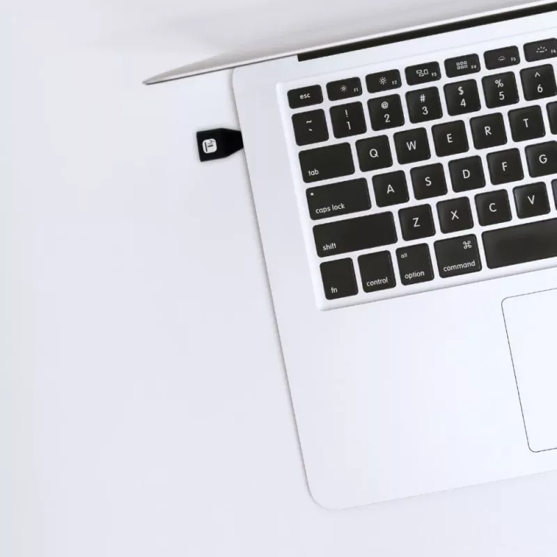 Techly USB-C Stecker auf USB-A Buchse Adapter Schwarz, USB A, USB C, Schwarz