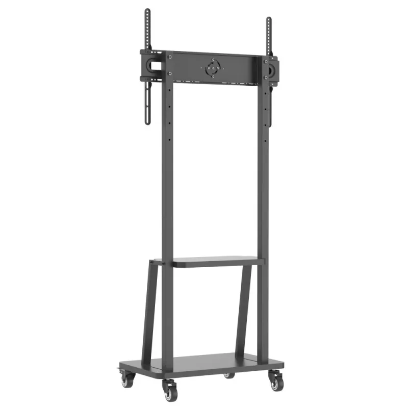 Techly Bodenständer mit Ablage für 32-70 Zoll LCD/LED/Plasma TV