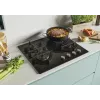 Candy CDK6GF4WEKB Schwarz Einbau 59,5 cm Gas 4 Zone(n)
