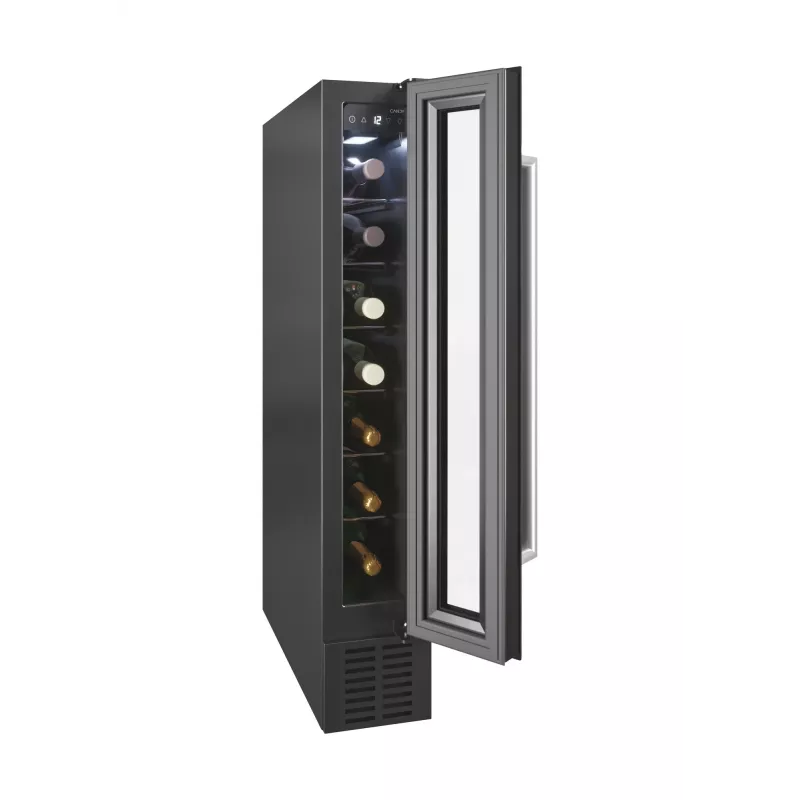Candy DiVino CCVB 15/1 Einbau-Weinkühler Schwarz 7 Flaschen