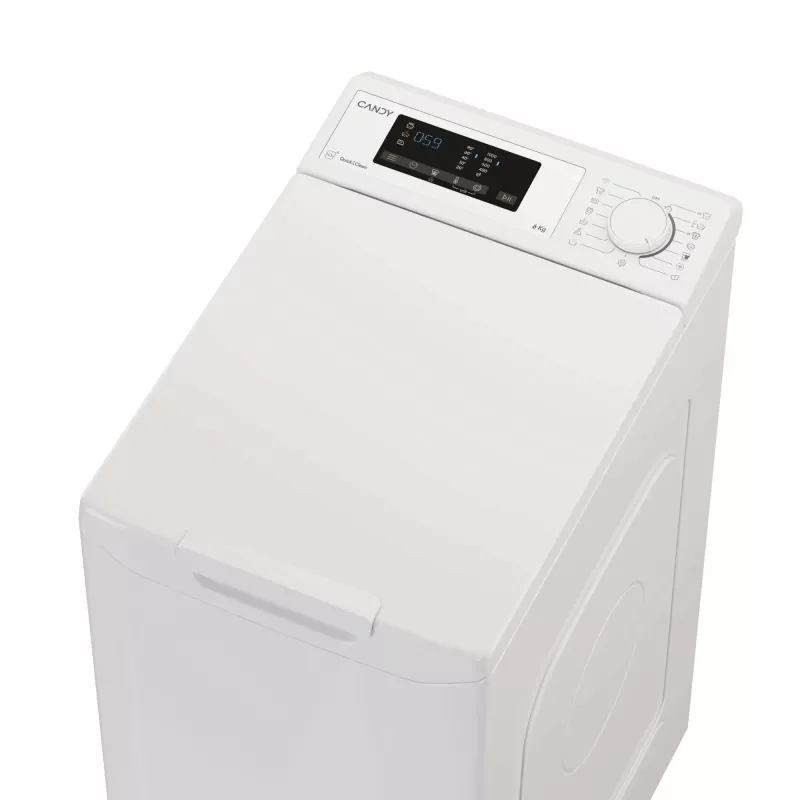 Candy TCA063D3-S Waschmaschine Toplader 6 kg 1000 U/min Weiß