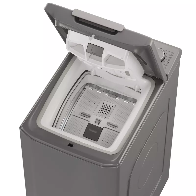 Candy TCA283DR2-S Waschmaschine Toplader 8 kg 1200 U/min Anthrazit