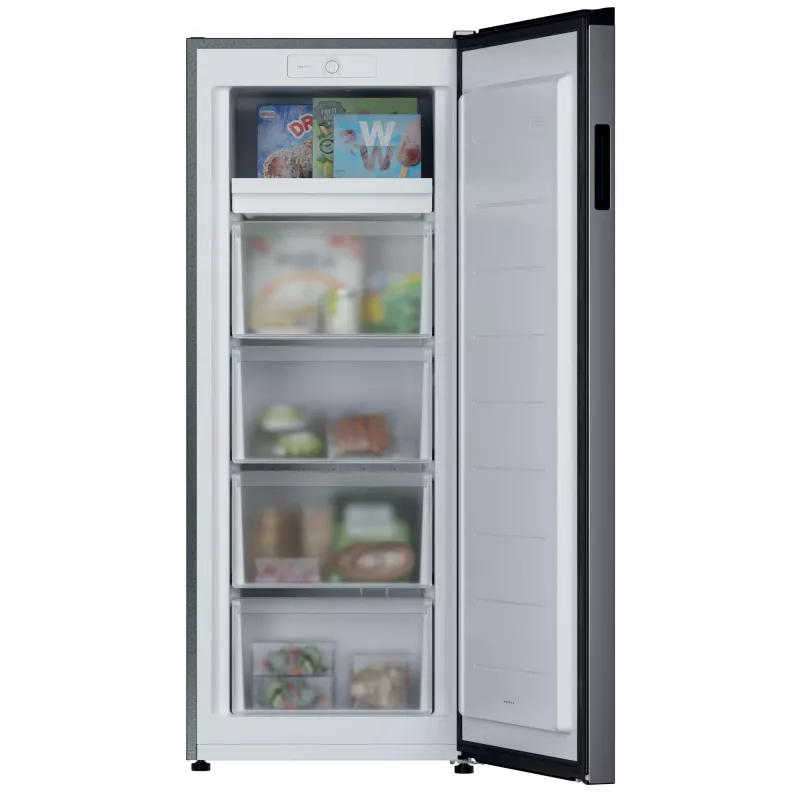Candy CNUQ2L513EX Gefrierschrank Freistehend 169 L Edelstahl
