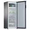 Candy CNUQ2L513EX Gefrierschrank Freistehend 169 L Edelstahl