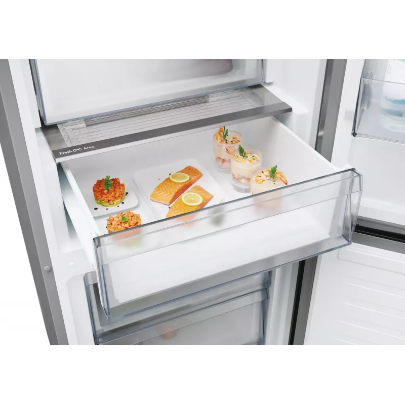 Candy ECN4CQTEX186 Freistehend 355 L Edelstahl