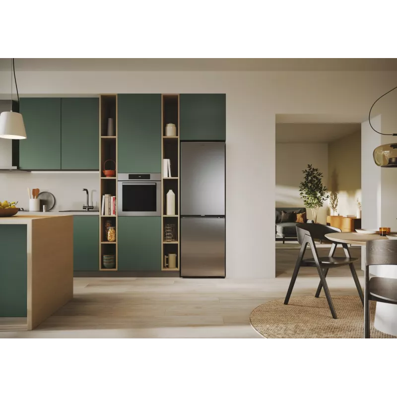 Candy ECN4CQTEX186 Freistehend 355 L Edelstahl