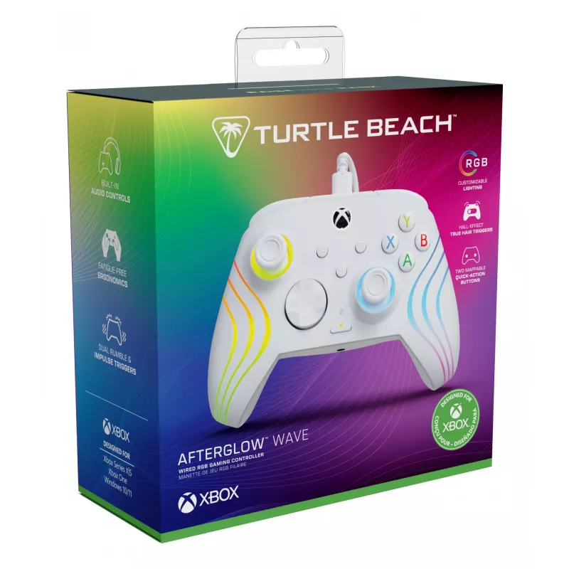 Gamepad Turtle Beach Afterglow Wave Weiß USB PC Xbox Series S X
