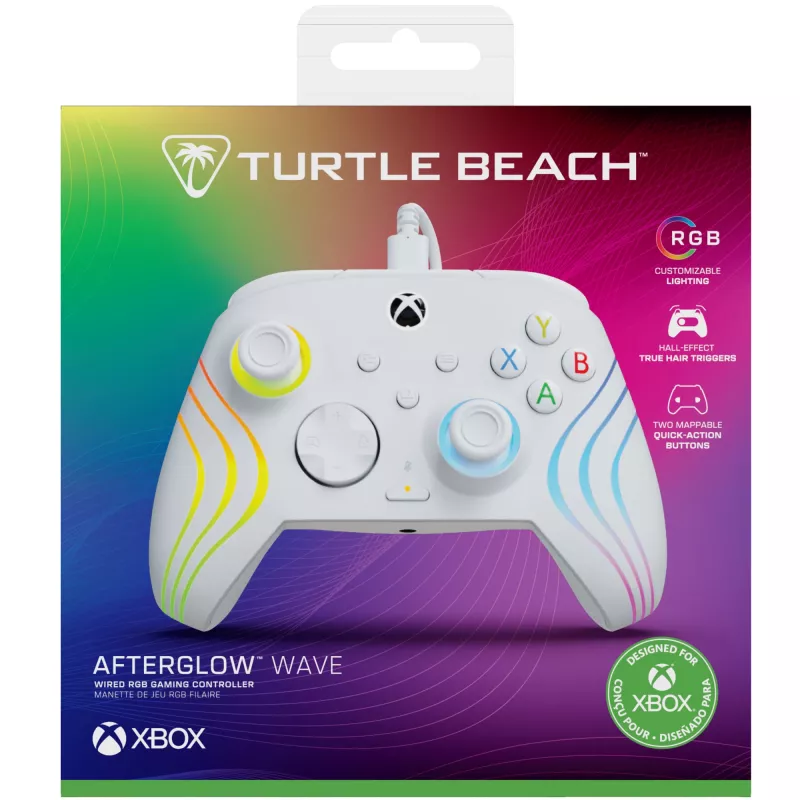 Gamepad Turtle Beach Afterglow Wave Weiß USB PC Xbox Series S X