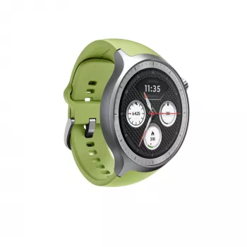 Motorola Moto Watch 3,63 cm (1,43 Zoll) OLED 47 mm Digitaler Touchscreen Silber GPS (Satellit)