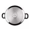 Edelstahltopf Taurus Classic Moments 6 L – geeignet für Induktions-, Gas- und Keramikkochfelder, mit Deckel und kühl bleibenden Griffen