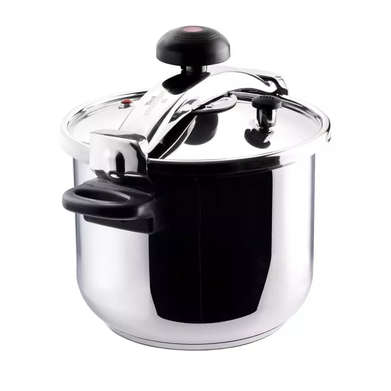 Edelstahltopf Taurus Classic Moments 6 L – geeignet für Induktions-, Gas- und Keramikkochfelder, mit Deckel und kühl bleibenden Griffen