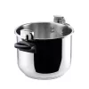 Edelstahltopf Taurus Classic Moments 6 L – geeignet für Induktions-, Gas- und Keramikkochfelder, mit Deckel und kühl bleibenden Griffen