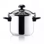 Edelstahltopf Taurus Classic Moments 6 L – geeignet für Induktions-, Gas- und Keramikkochfelder, mit Deckel und kühl bleibenden Griffen