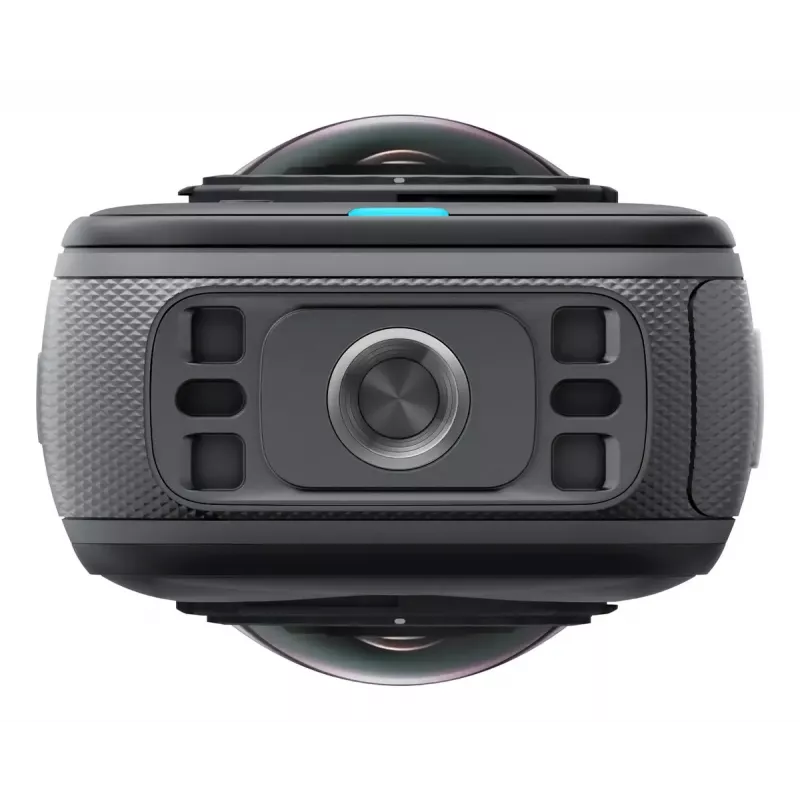 Action-Sportkamera Insta360 X5 – 72 MP, 8K Ultra HD (7680×3840), 120 fps, wasserdicht 15 m, 2400 mAh