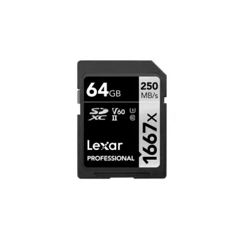 Flash-Speicher Lexar 64GB UHS-II Class 10 LSD64GCB1667