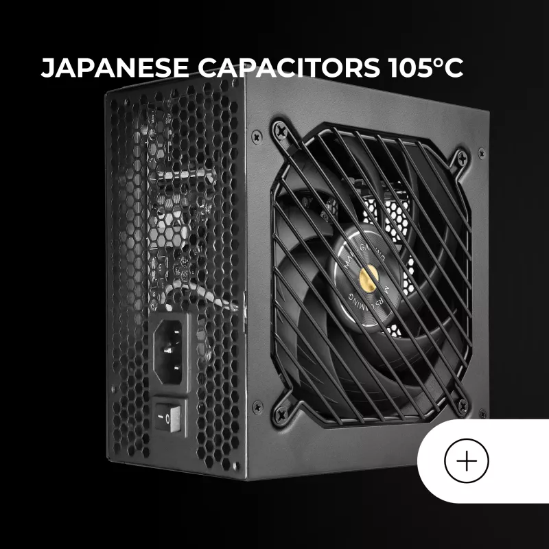 Mars Gaming MPB650SIM Netzteil 650 W 24-pin ATX ATX Schwarz