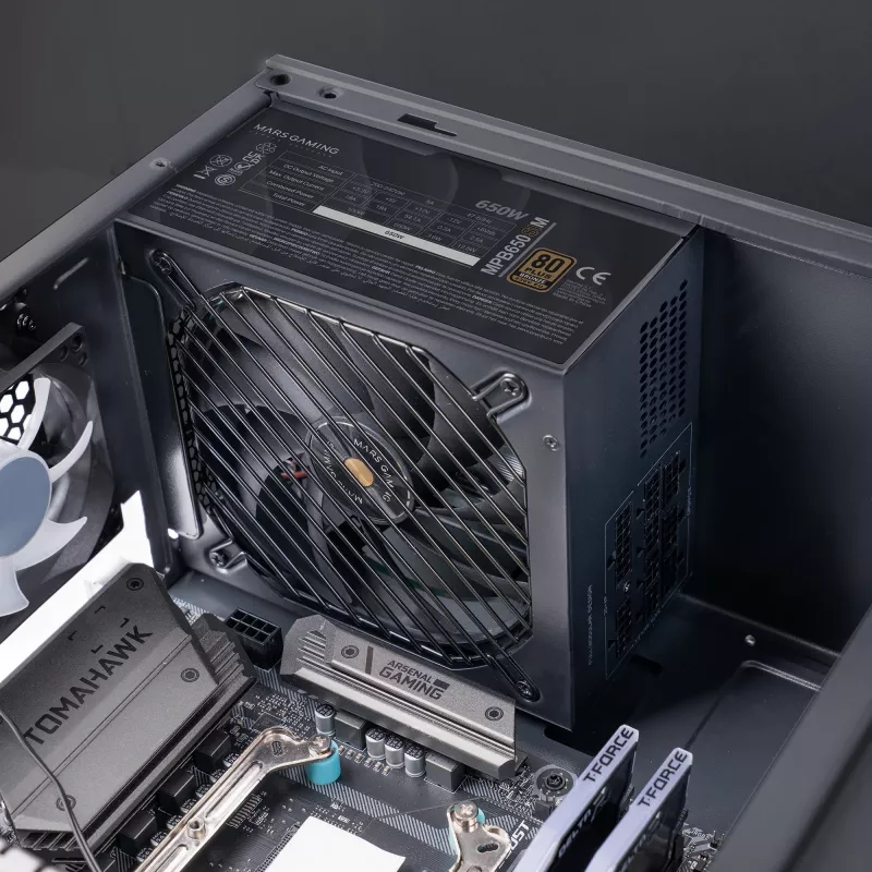 Mars Gaming MPB650SIM Netzteil 650 W 24-pin ATX ATX Schwarz
