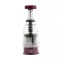 Manueller Lebensmittelzerkleinerer JATA AC54 Bordeaux Transparent