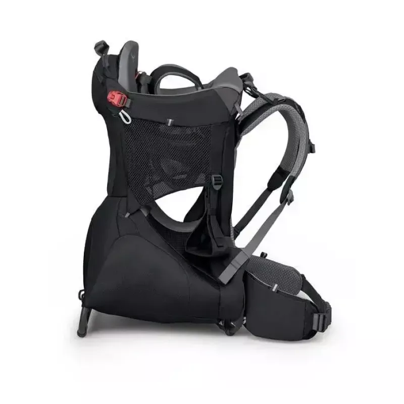 Kinderkraxe Osprey Poco Tourist carrier Schwarz — leichte Kinderkraxe, Modell 10005970/550/O/S